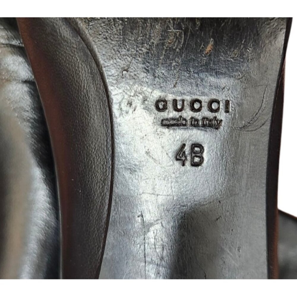 Gucci by Tom Ford S/S 2002 Bamboo Ankle Boots stretch leather bamboo heel bootie - Picture 15 of 15